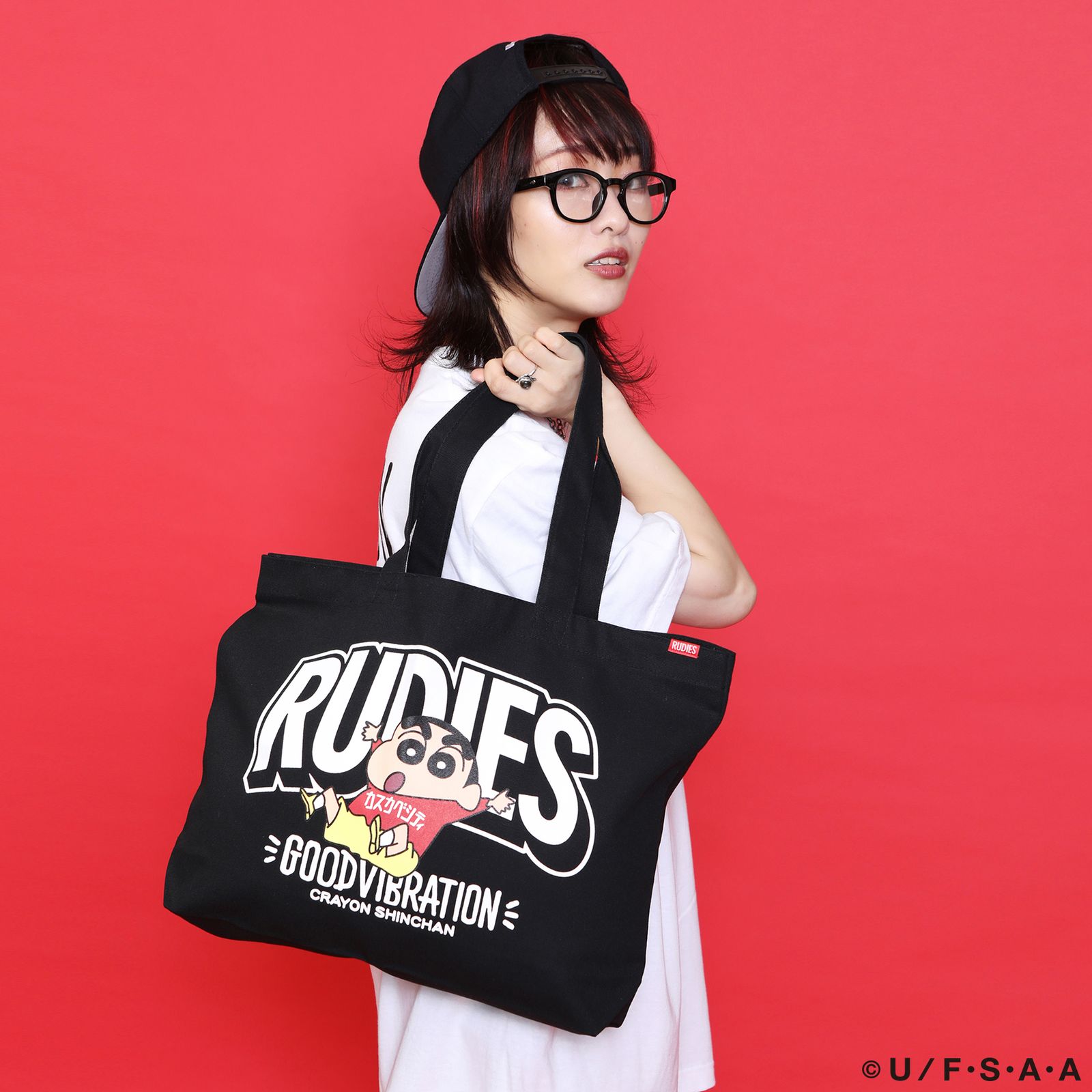RUDIE'S x CRAYON SHINCHAN DIVE TOTEBAG