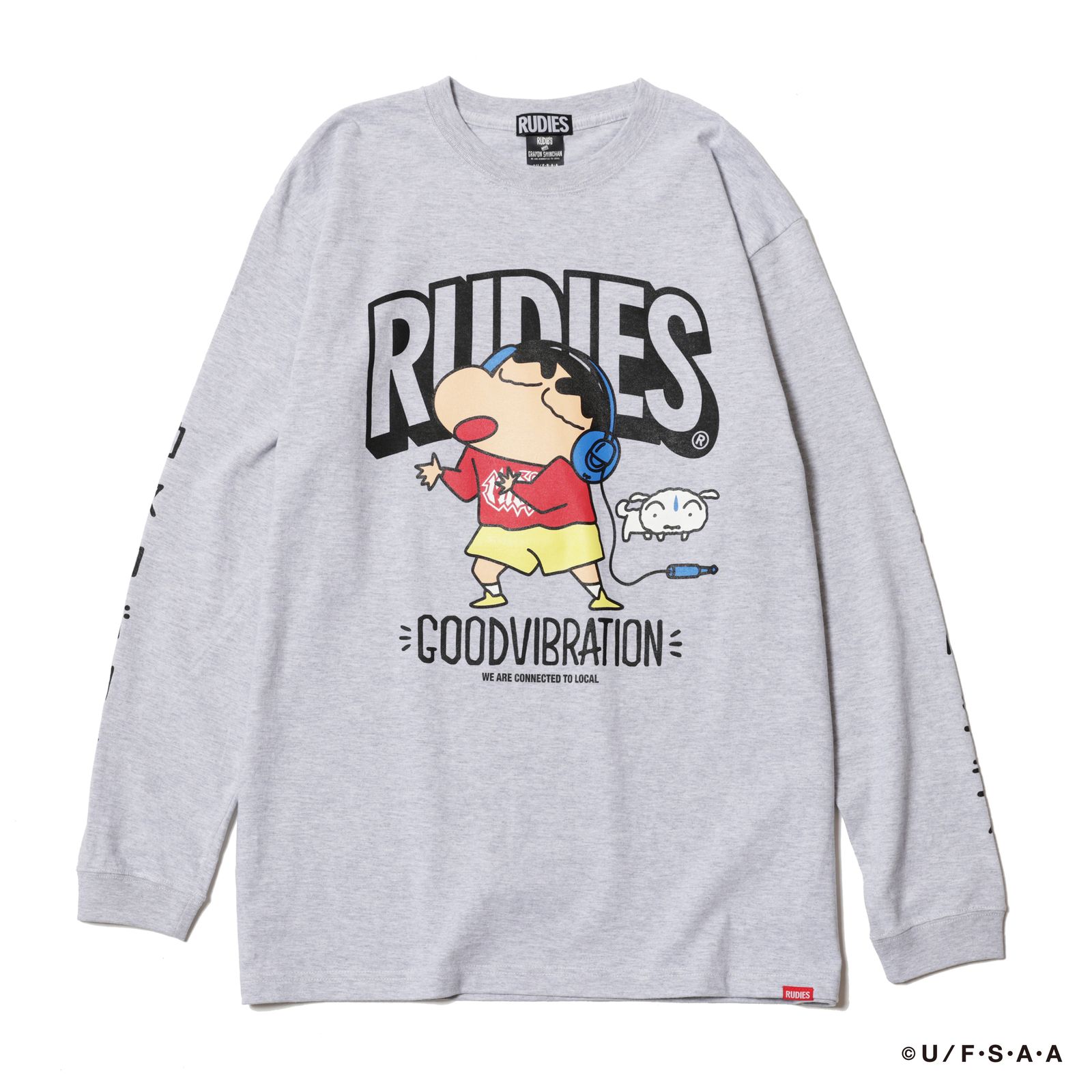 RUDIE'SxCRAYON SHINCHAN HUMMING LSTEE