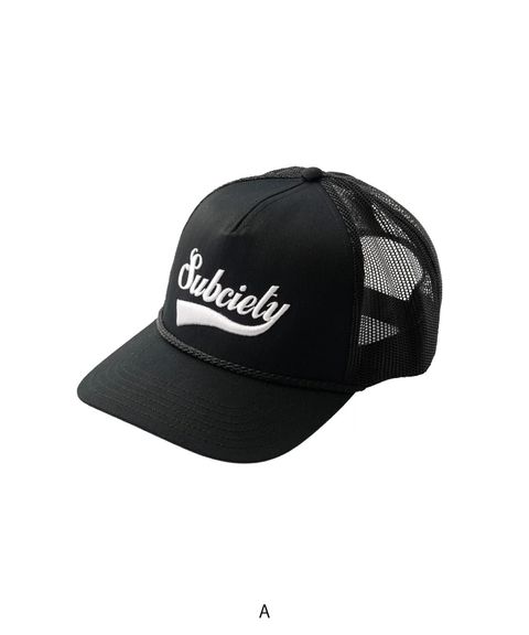 Embroidery mesh cap