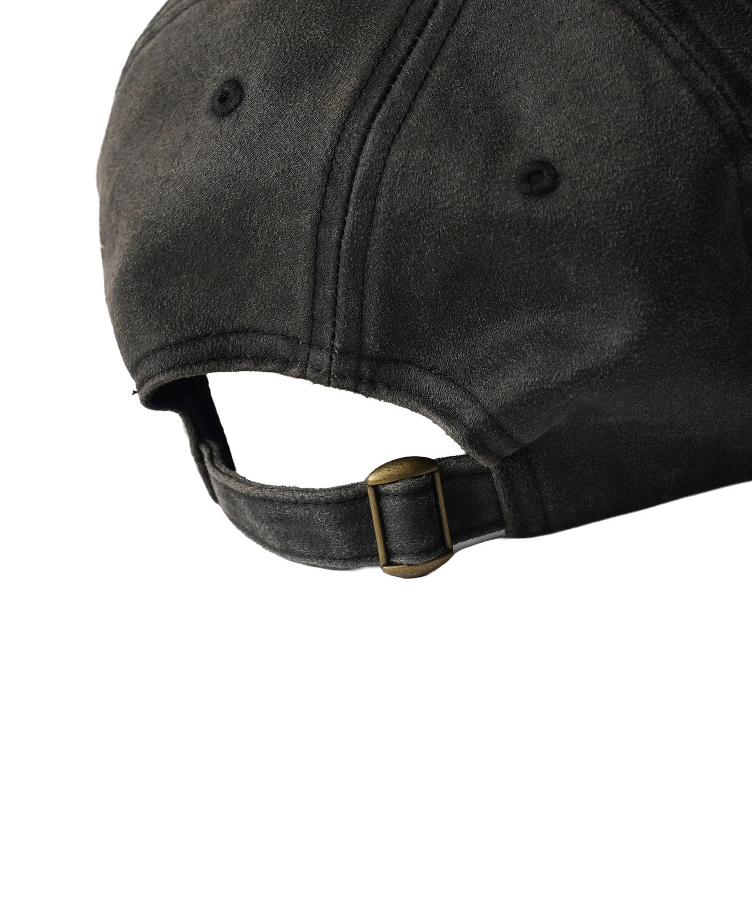 Fade faux leather cap