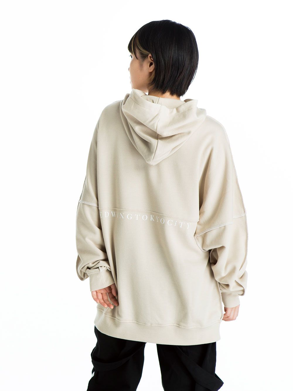 Drop Shoulder Light Hoodie