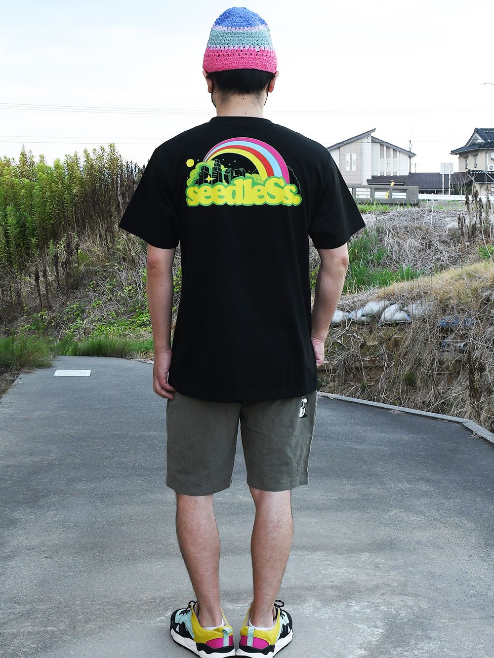 over the rainbow s/s tee