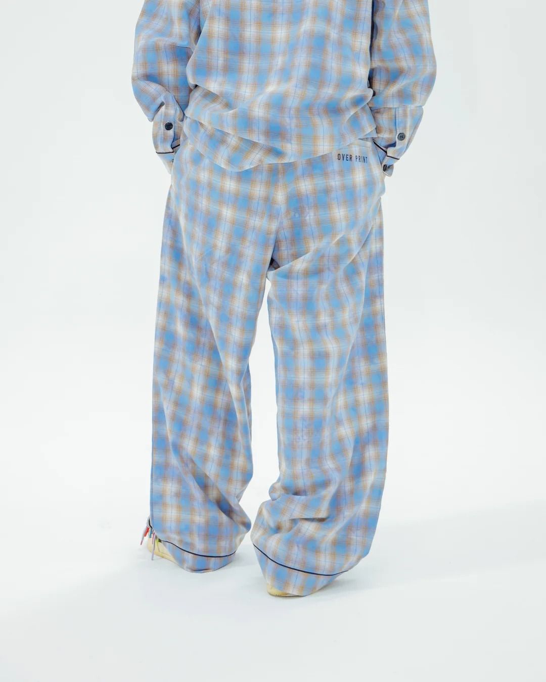 LOUNGE CHECK-PANTS