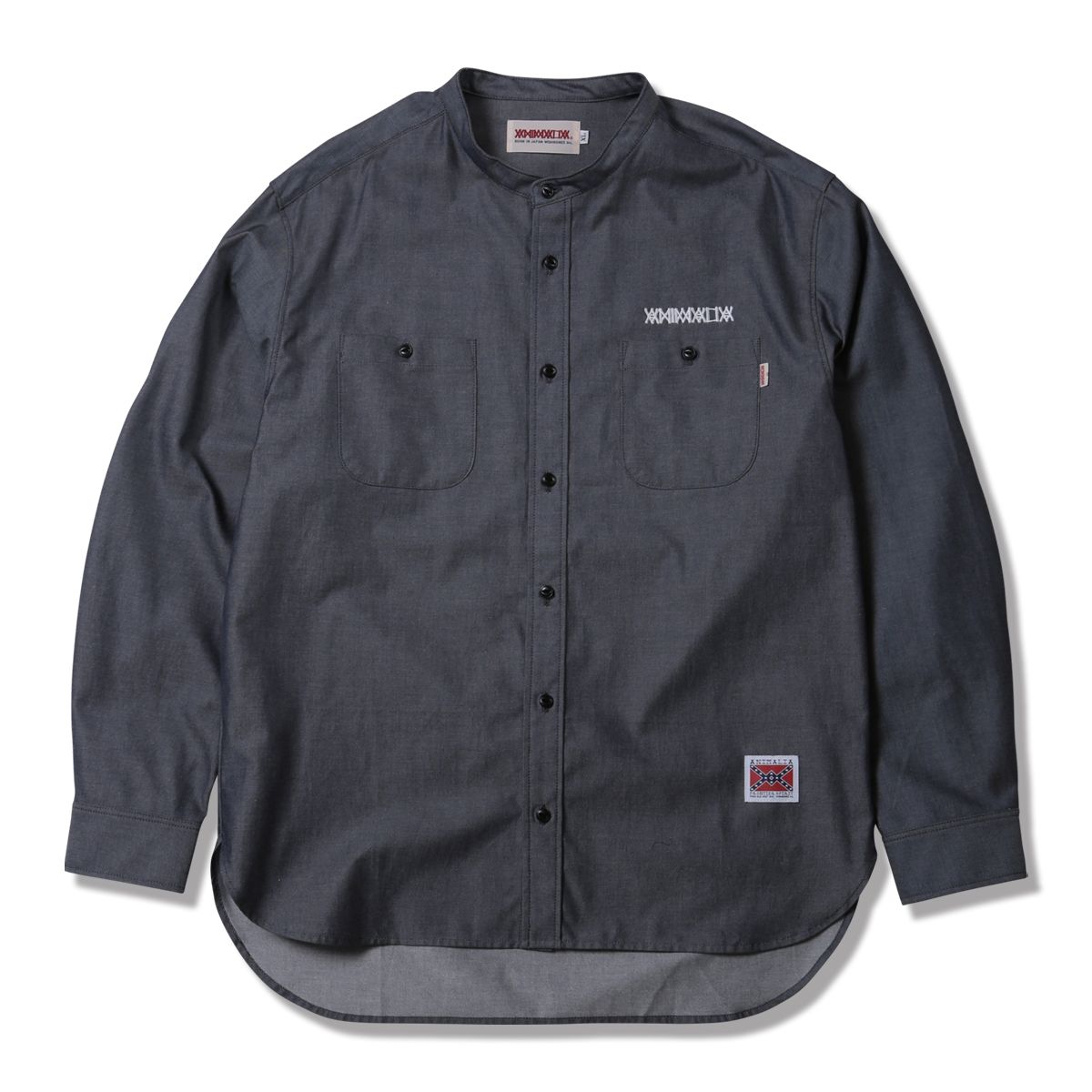 STAND COLLAR SHIRTS - Plain