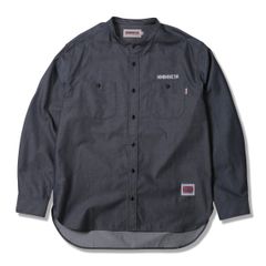 STAND COLLAR SHIRTS - Plain
