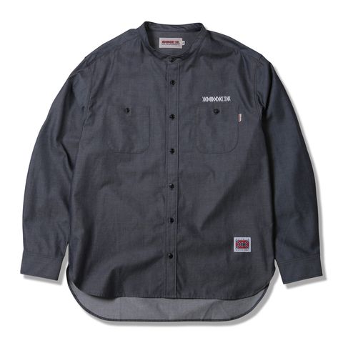 STAND COLLAR SHIRTS - Plain