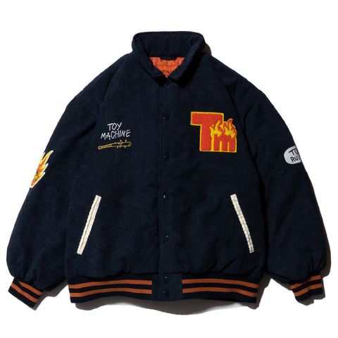 TM PAINT COLLAB CORDUROY Stadium-Jacket