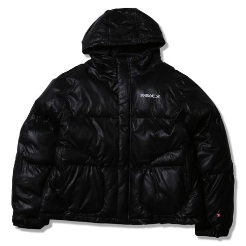 PUDDING PU LEATHER-JACKET