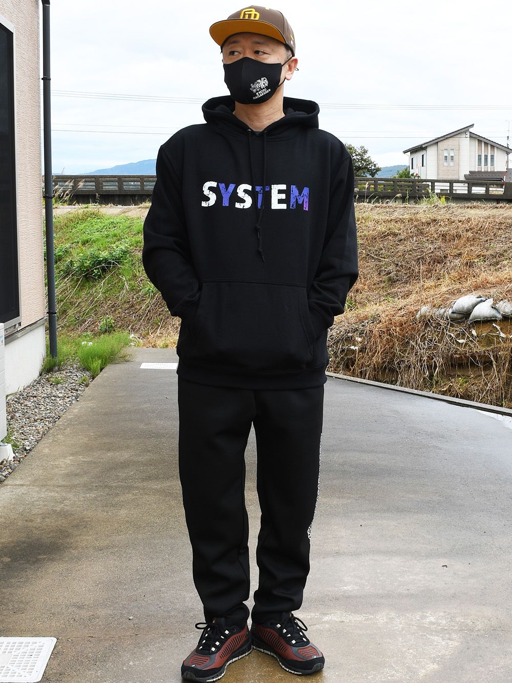 rg snake and dragon hoody. 8.3oz裏起毛