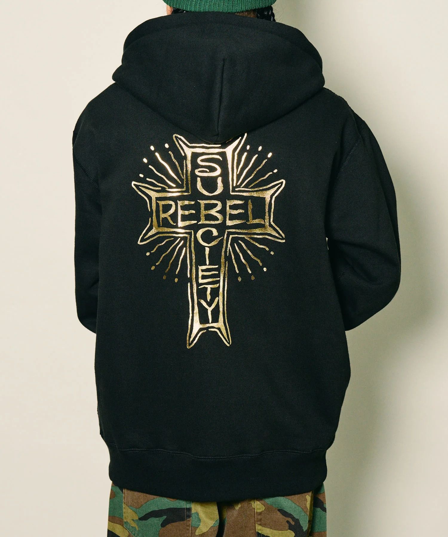 Rebel zip hoodie