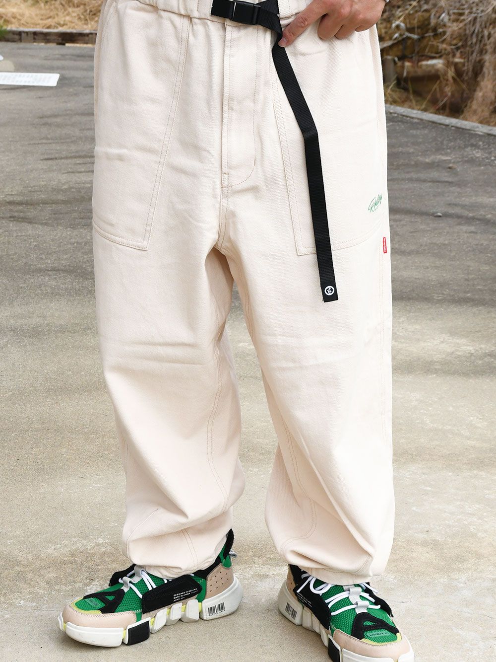 WIDE TEPARD-PANTS