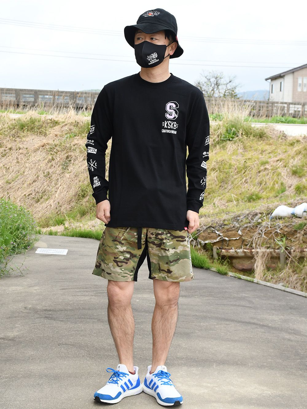 RUDIE'SxCRAYON SHINCHAN KASUKABE VIBRATION LSTEE