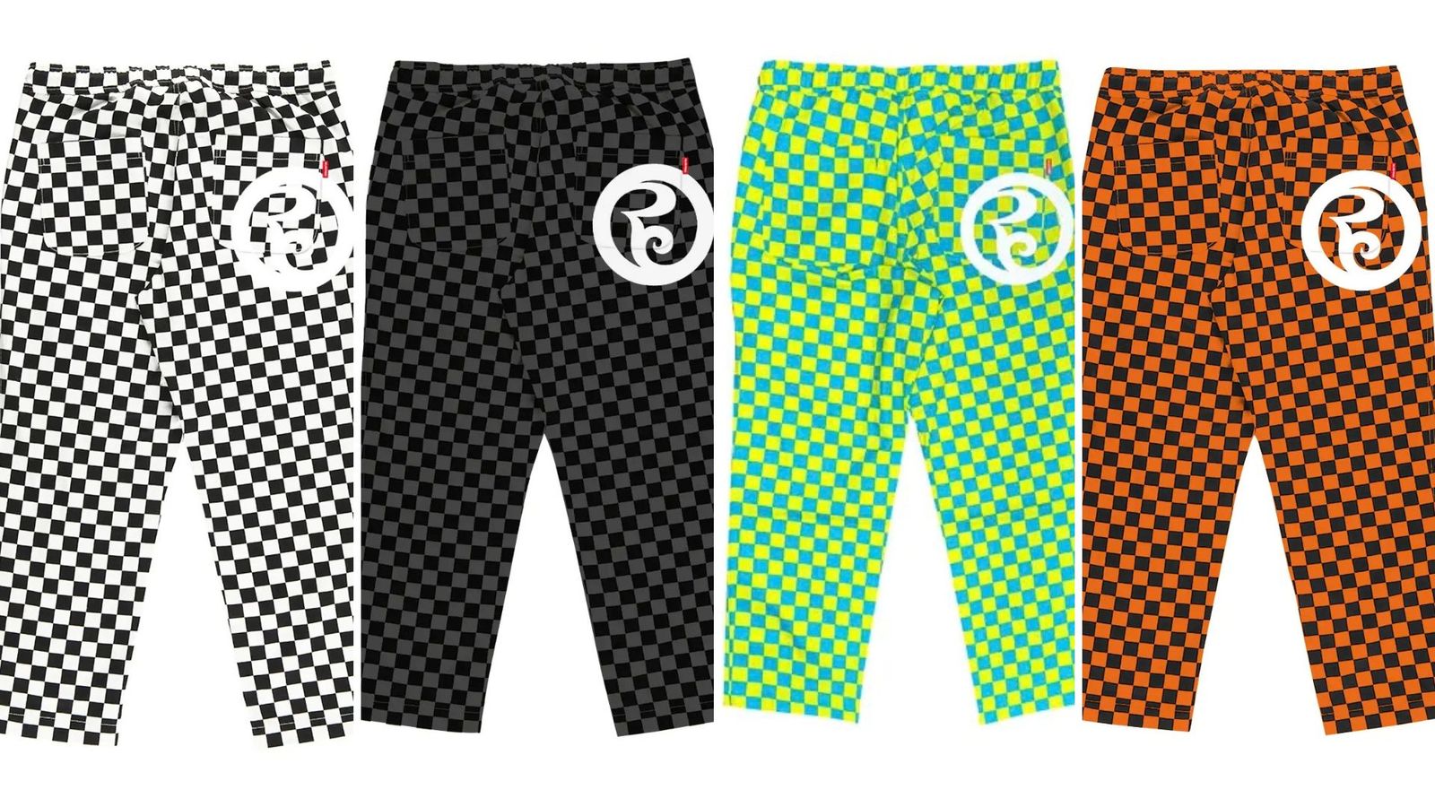 RC CHECKER WIDE-PANTS