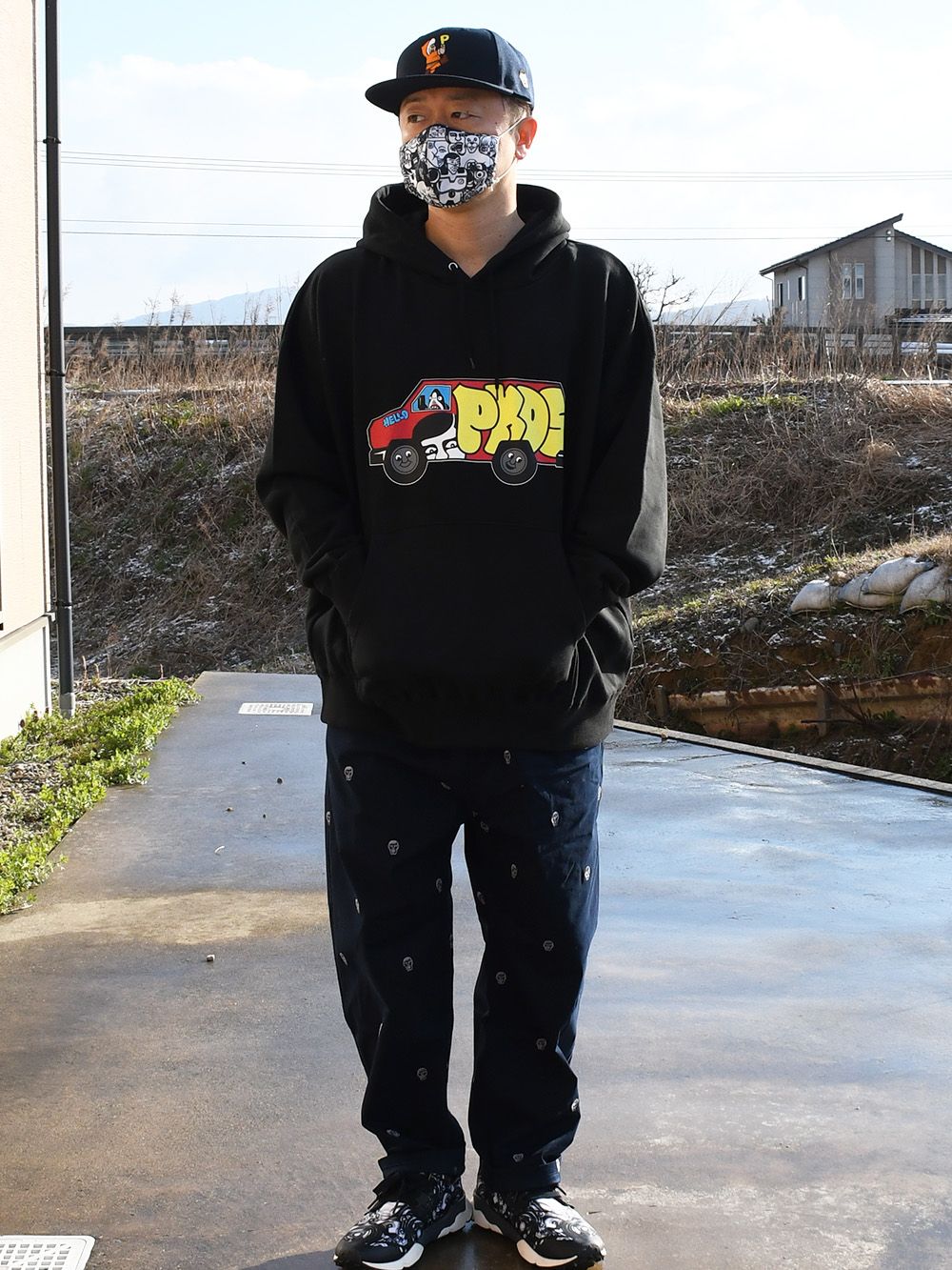 バスBIGパーカ