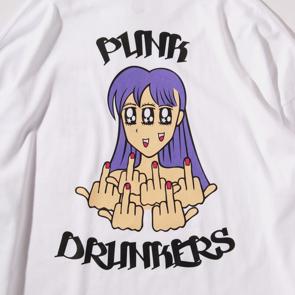 PUNK DRUNKERS - 危ない女BIGロンTEE | DOLL