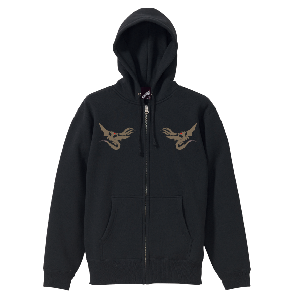 rg dragon zip up hoody
