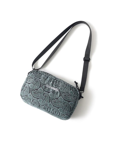 Paisley jacquard shoulder bag