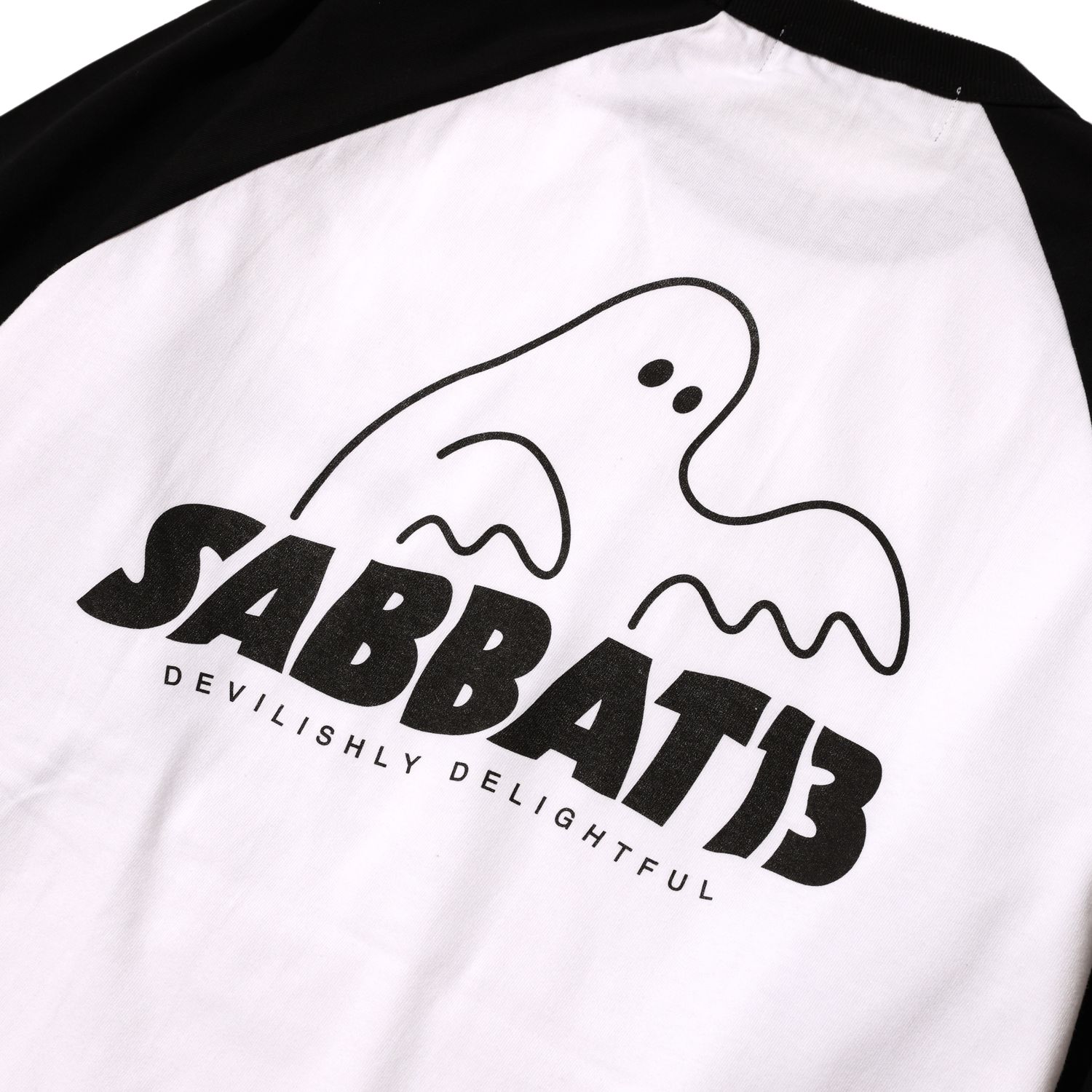 SPOOK LOGO RAGLAN L/S T