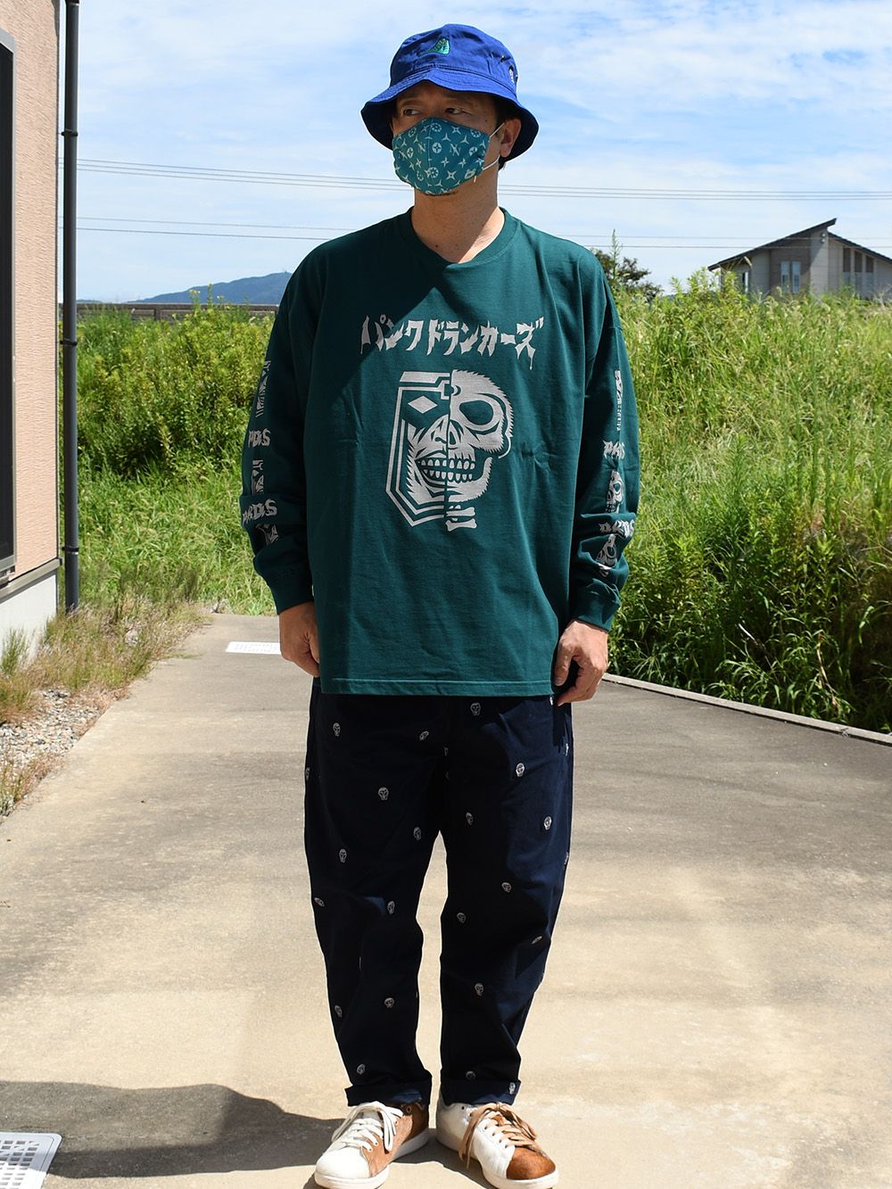 PUNK DRUNKERS - 驚愕髑髏BIGロンTEE | DOLL