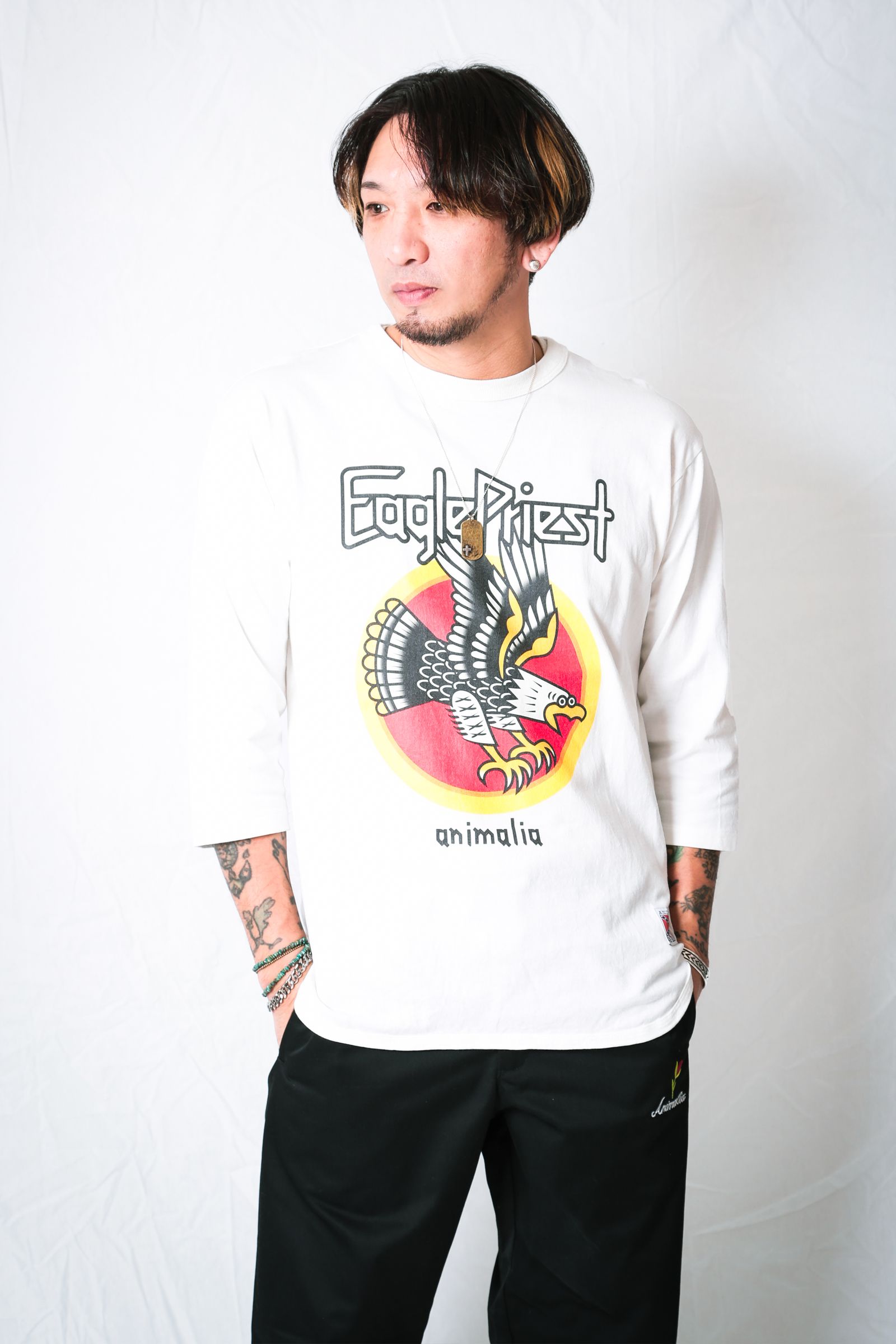 EAGLE PRIEST 3/4 sleeve
