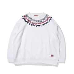 “BLACKFOOT”  Big silhouette Crew Neck Sweat