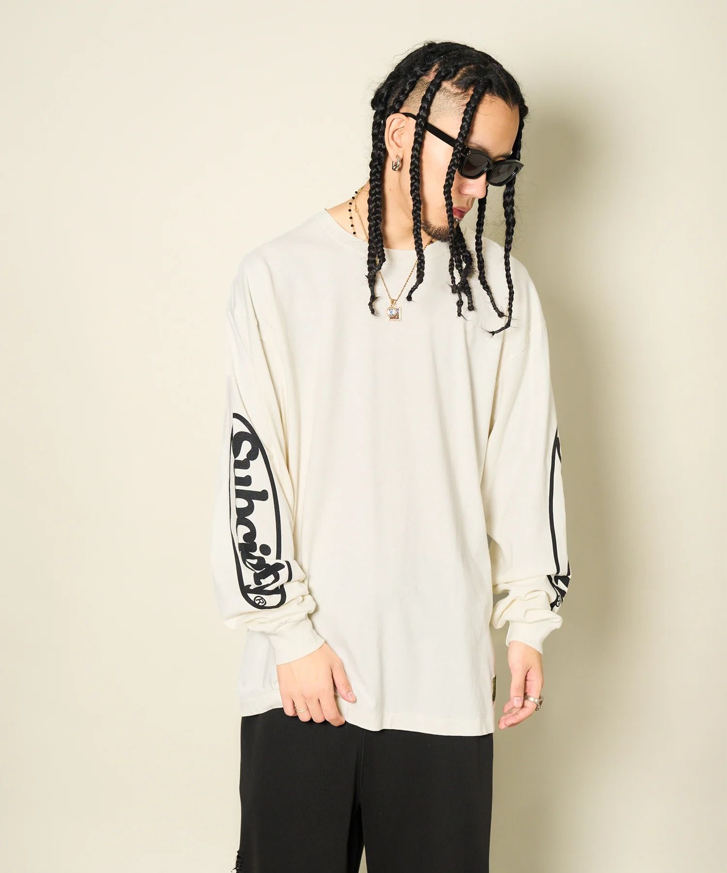 Fade wash L/S tee