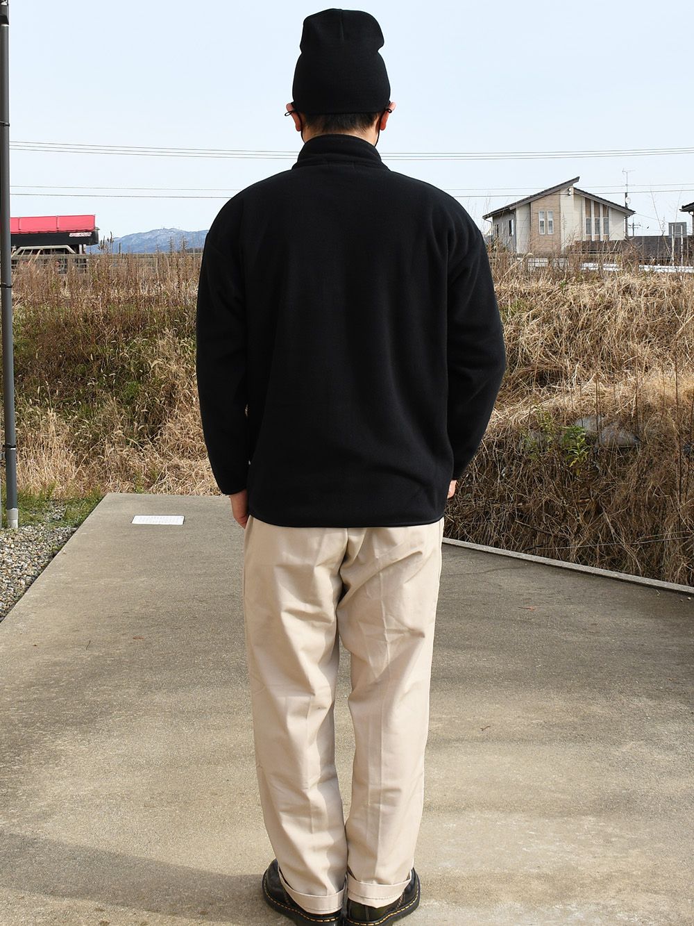 BLACKENED -FLEECE JKT