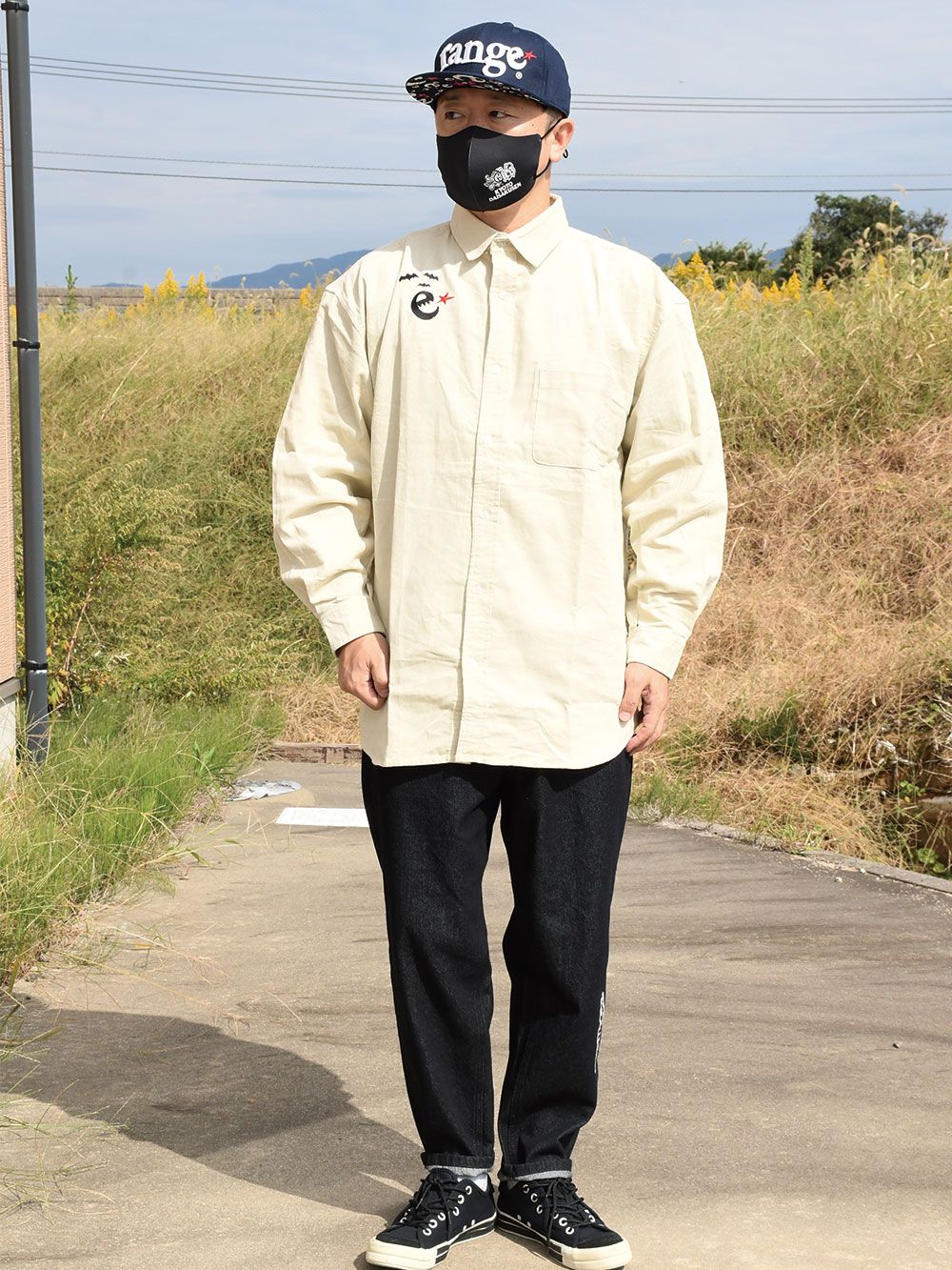 rg corduroy over size shirts
