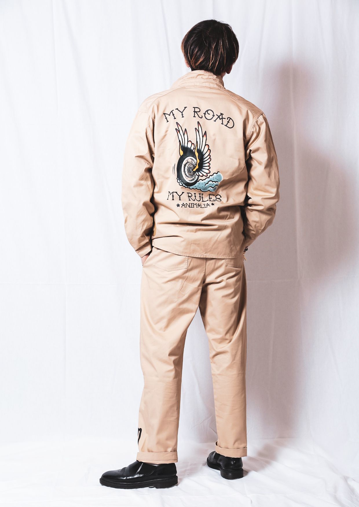 EASY PANTS - Sanskrit Logo