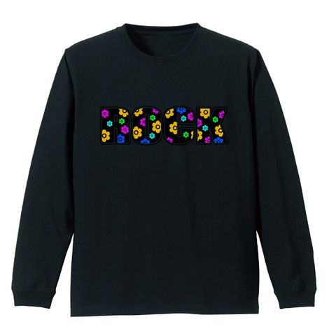 70's Flower ROCK LS tee