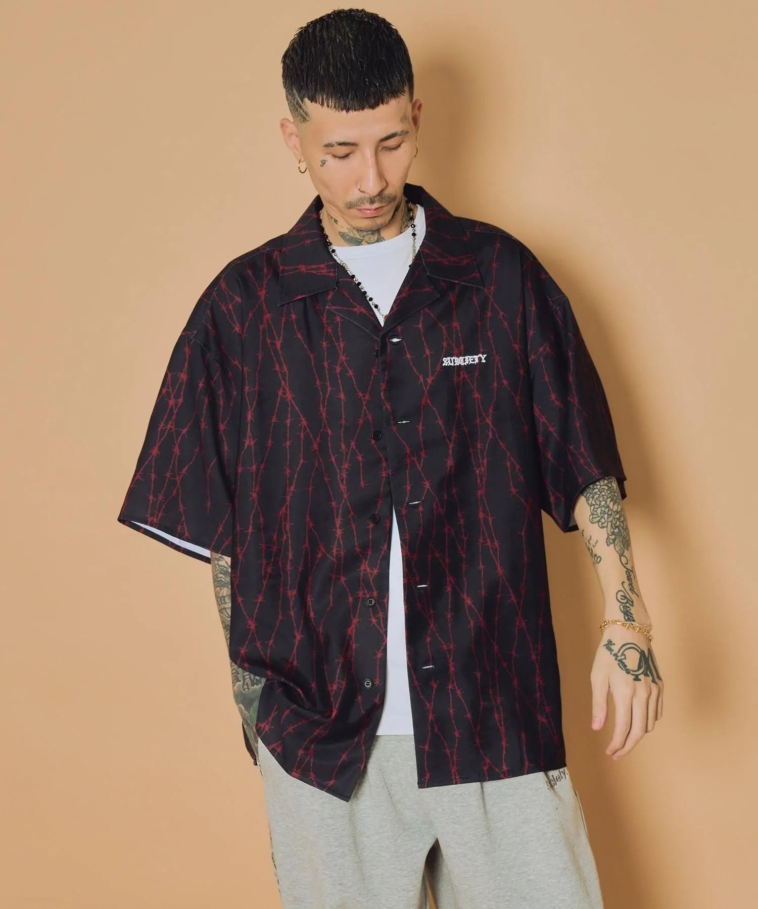 Barbed wire shirt