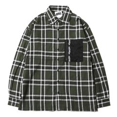 BLACK HEART CHECK-SHIRTS