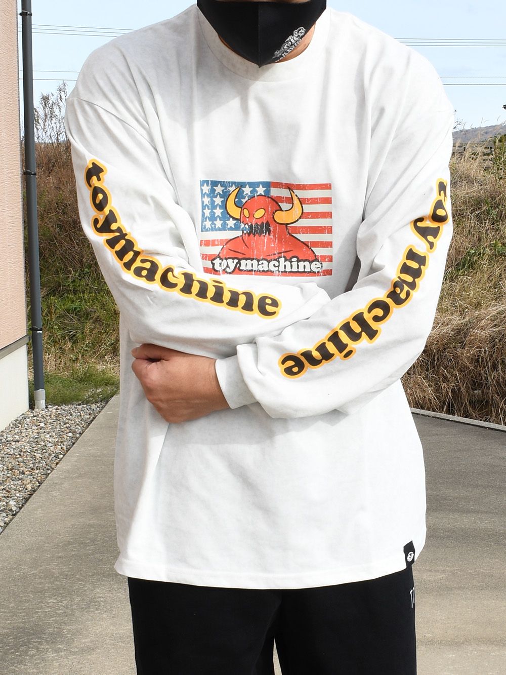 AMERICAN MONSTER FADE WASH LONG-TEE