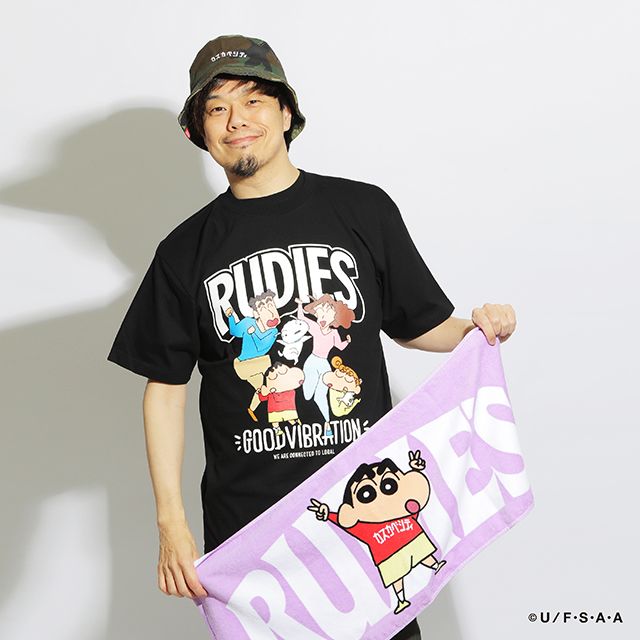 RUDIE'S x CRAYON SHINCHAN FAMILY-T