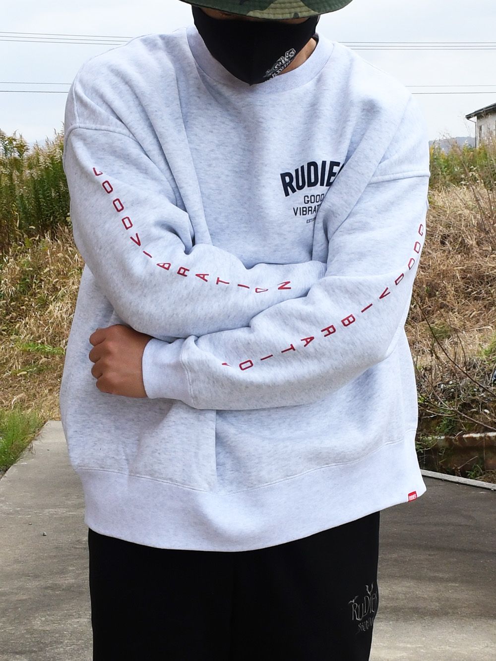 THICK PHAT BIGSILHOUETTE CREW-SWEAT