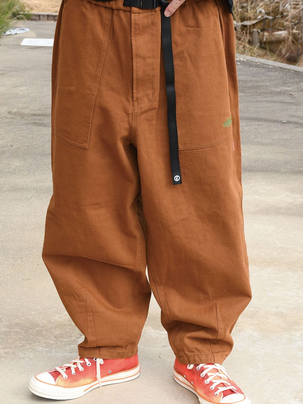 WIDE TEPARD-PANTS
