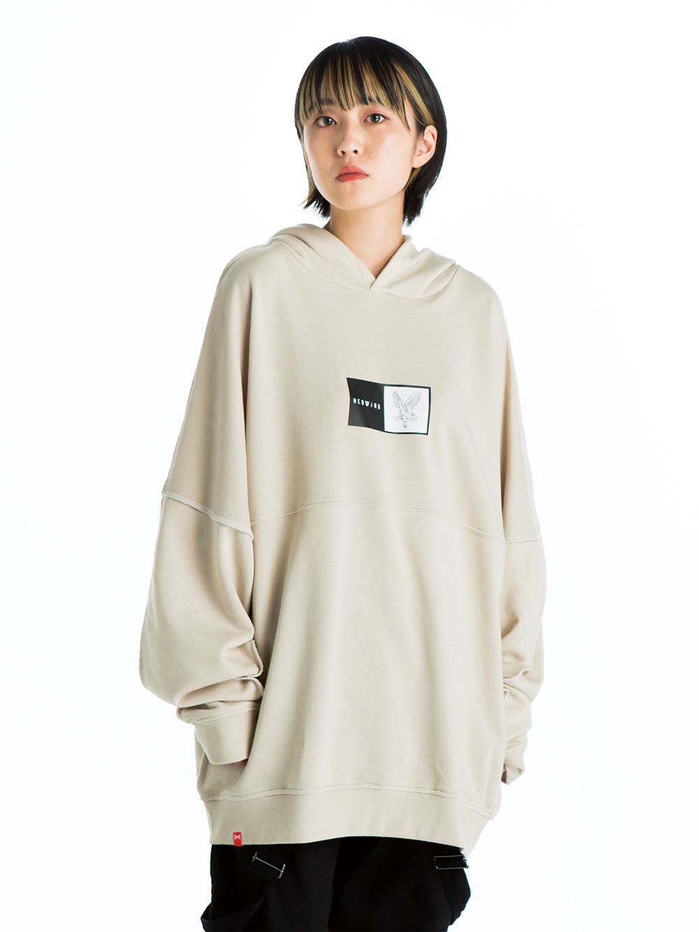 Drop Shoulder Light Hoodie