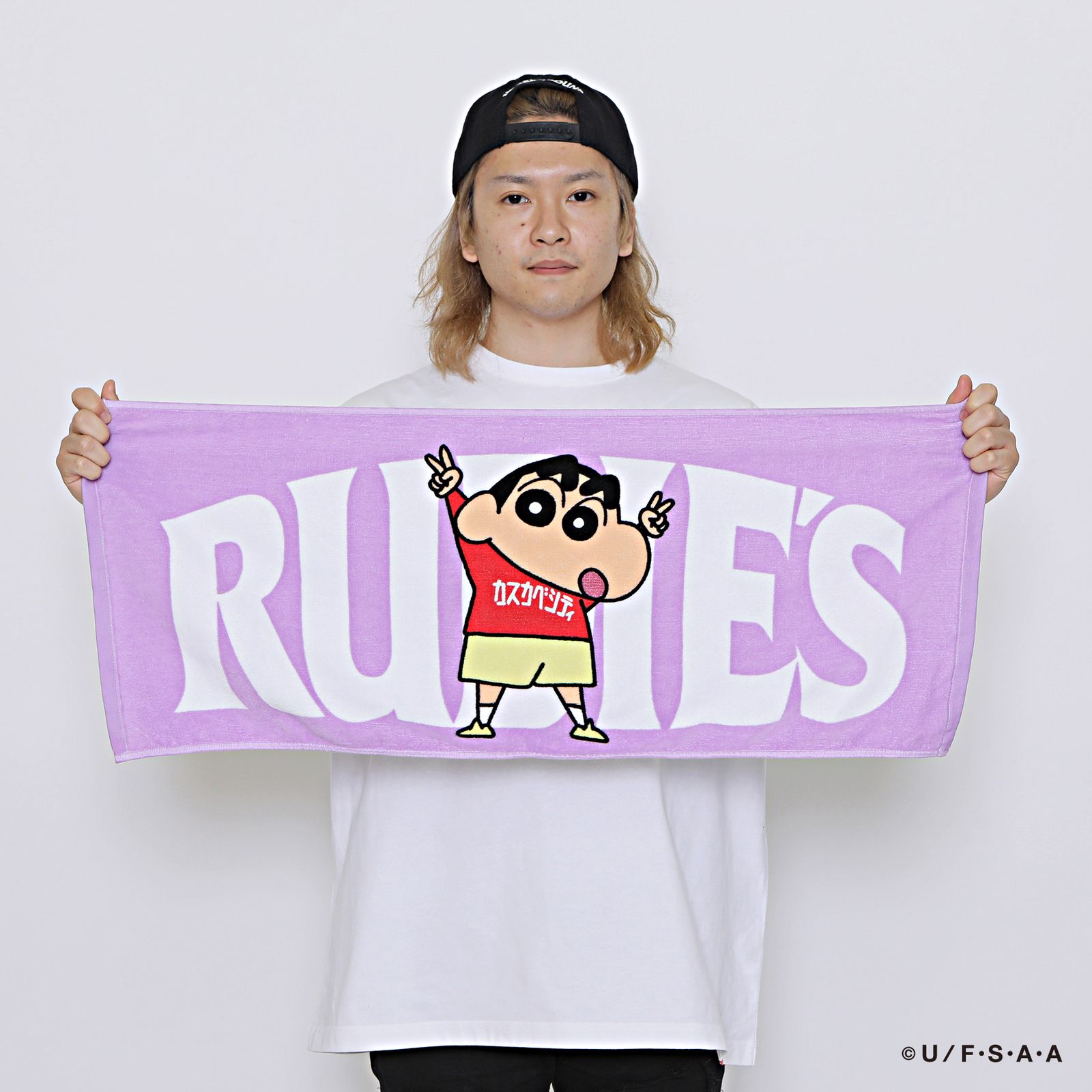 RUDIE'S x CRAYON SHINCHAN PEACE TOWEL