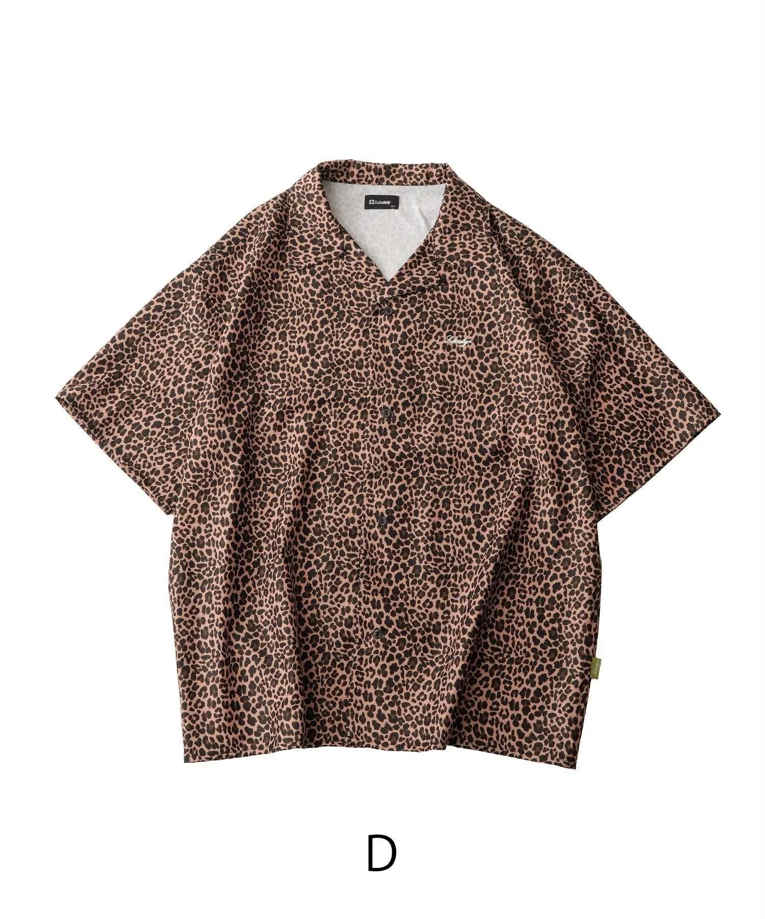 Essential open collar shirt