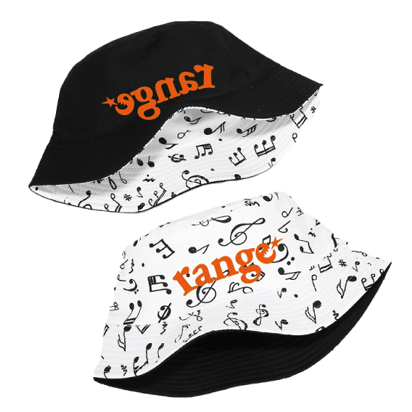 rg musical note bucket hat
