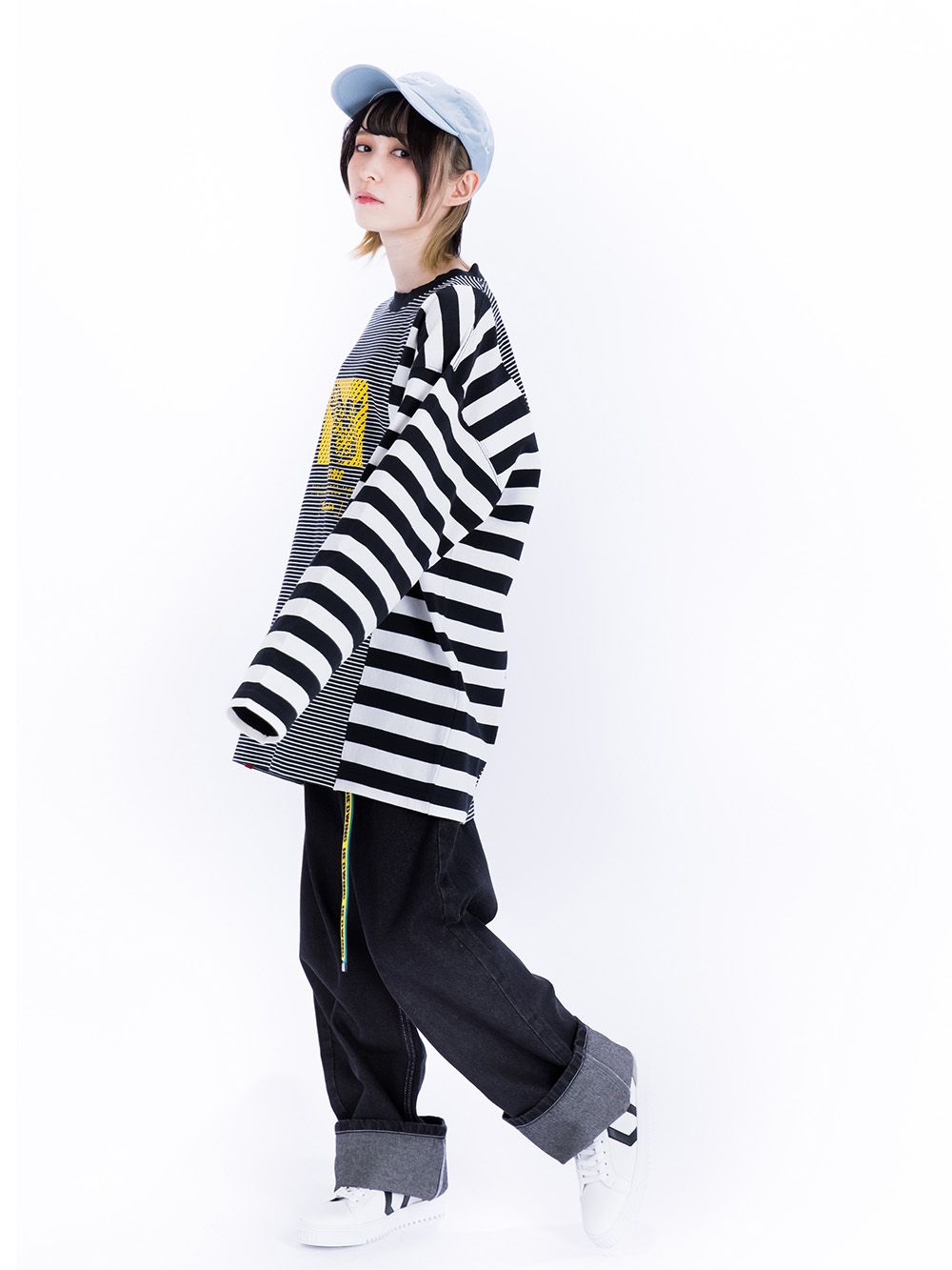 C/C Border L/S T-shirt