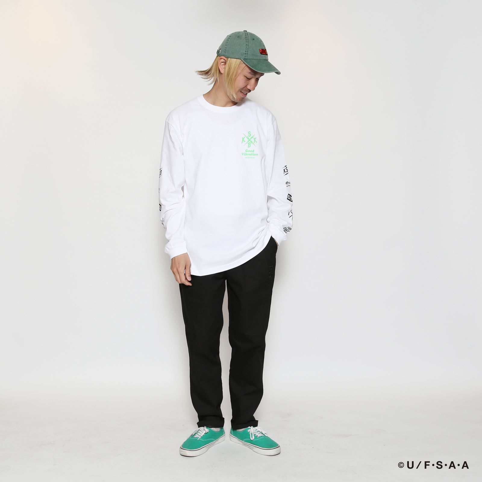 RUDIE'S×CRAYON SHINCHAN LOOK OUT LS TEE