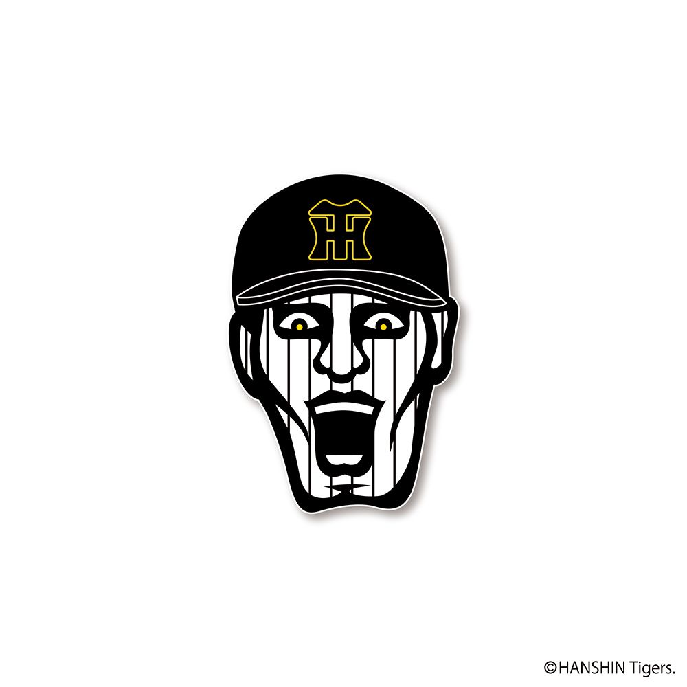［PDSx阪神タイガース］ステッカー / 阪神帽のあいつ