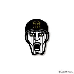［PDSx阪神タイガース］ステッカー / 阪神帽のあいつ