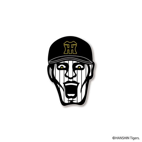 ［PDSx阪神タイガース］ステッカー / 阪神帽のあいつ