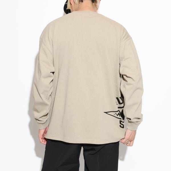 SHARK TEETH -BIG SILHOUETTE LS TEE