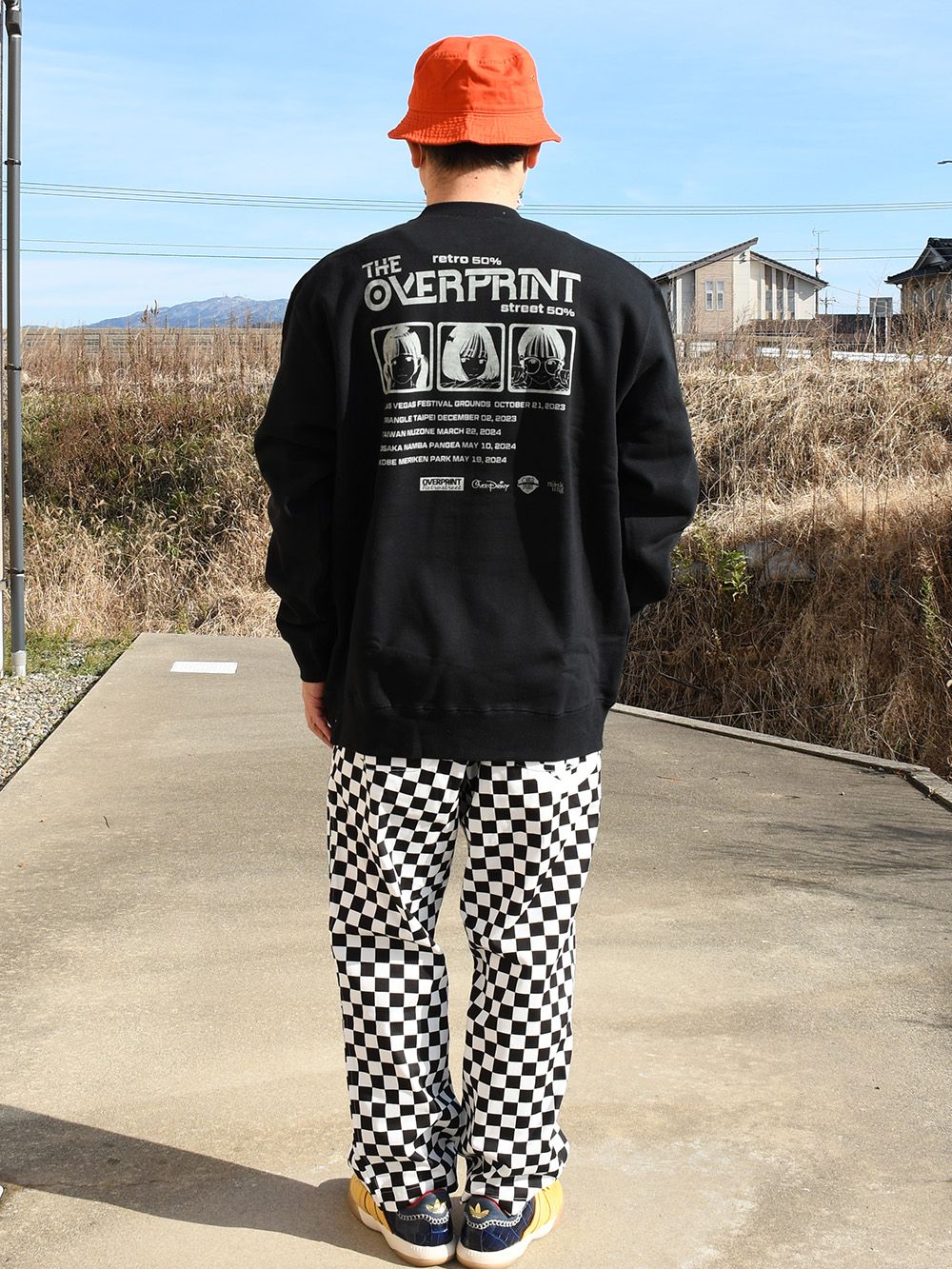 3piece band BOX LOGO sweatshirts