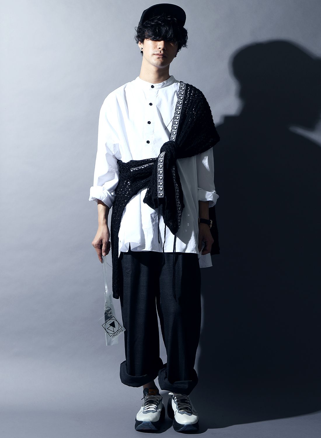 CHEAP -Band collar Shirts-