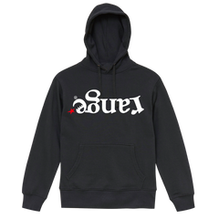 up side down logo hoody