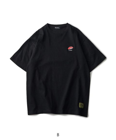 Embroidery sushi tee